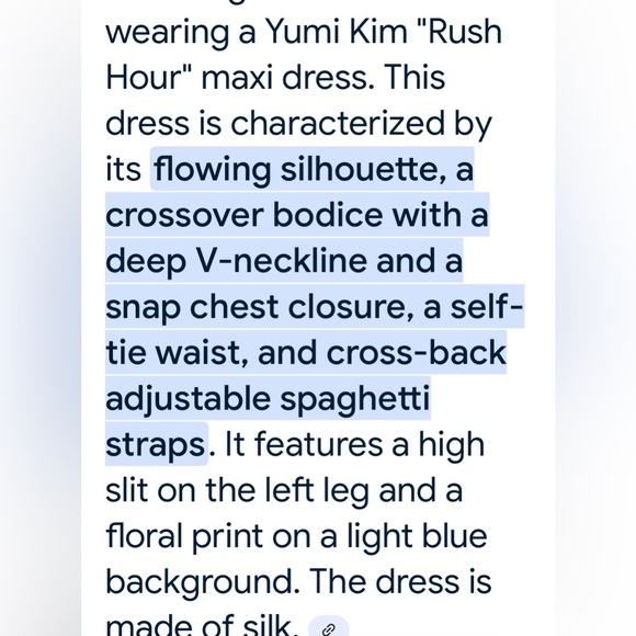 ANTHROPOLOGIE / YUMI KIM RUSH HOUR MAXI DRESS - Picture 10 of 10